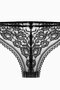 Lace Bustier Bra Panty Set - Without Pads - Fashion - 2500 - Black - 4
