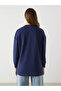 Lcw Modest Crew Neck Oversize Women's Sweatshirt Tunic (S5) - 3