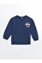 Lcw Kids Indigo Crew Neck Boys' Sweatshirt and Sweatpants 2-Piece Set - 2