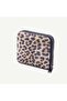 Uderra Women's Genuine Leather Sand Color Leopard Mini Wallet - S1Kc0116 - 3
