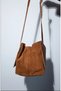 Genuine suede leather,crossbody bag,new season - 2