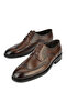 , Men's Genuine Leather Classic Shoes 1511027Z409 Brown - 5