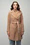 Double-Breasted Waist-Tied Coat Kamel 3058 - 2