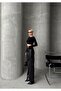 Leather-Look Wide-Leg Pants BLACK 7564 - 2