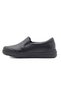 Genuine Leather Orthopedic Lightweight Women's Shoes - 753 Black - 3
