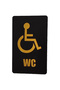 Disabled Wc Directional Sign - 2