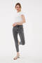 Denim Trousers Gray - 2