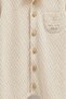 Baby Boy Overalls Natural Palm Series (1-3, 3-6 Months with Booties, 6-9, 9-12 Months Without Booties) - 5