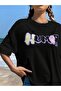 Cartoon and Graphic Design Oversize T-Shirt Cartoon/Letter Series Code172 - 3