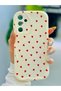 Galaxy M15 Compatible Red Hearts Design Silicone Case - 2