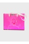 Pink Pvc Printed Beach Bag