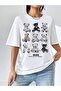 Unisex Stylish Comfortable Oversize Cotton Crew Neck T-Shirt with Special Design Code 14689 - 5