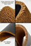 Coco Intore 40x60 Cm Natural Koko Bristle Mat, India Natural Door Mat - 4
