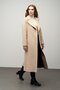 Snap Closure Waist Tied Exclusive Coat Bej 3057 - 4