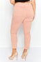 Women Skinny Fit Straight Leg Jeans, Peach - 3