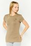 Women Sportswear Fit Short Sleeve Training T-Shirt, Grey