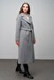 معطف حصري بحزام خصر وقفل بالضغط A.GREY 3057 - 6
