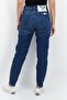 Women Regular Fit Wash High Waist Stretchable Denim, Blue - 3