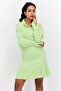Women Solid Mini Dress, Light Green