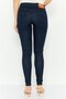 Women Super Skinny Fit Plain Denim Jeans, Blue - 4