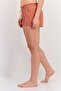 Women Solid Shorts, Rust - 2