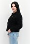 Women Brand Logo Sherpa Jacket, Black - 4