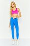 Women Sportswear Fit 7/8th Running Tights, Blue - 4