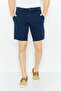 Men Plain Chino Shorts, Navy