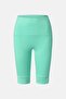 Women Sportswear Fit Cycling Shorts, Mint - 2