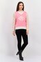 Women V-Neck Sleeveless Textured Sweater Vest, Pink - 4