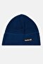Women Brand Logo Beanie, Blue