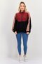 Women Sportswear Fit Training Track Jacket, Maroon - 4