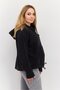 Women Sportswear Fit Long Sleeves Training Sweatshirt, Black - 2