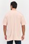 Men Sportswear Fit Short Sleeve Outdoor T-Shirt, Pink - 3