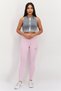 Women Sportswear Fit Brand Logo Training Leggings, Lavender - 4