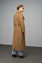 Reglan Sleeve Snap Closure Maxi Coat K. Kamel 3063-Y - 7