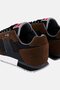 Men Lace Up Outdoor Casual Shoes, Brown - 4