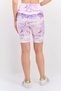 Women Sportswear Fit Textured Cycling Shorts, Purple - 3