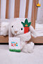 35cm Ultra Soft Plush Play and Sleep Companion - Hugging Rabbit Cream 6021 - 6