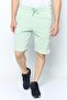 Men Brand Logo Cargo Shorts, Green
