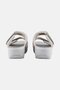 Lulu Ajustable Shimmerlux Slides - Silver - 2