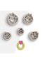 Ring Shaped Polymer Clay Mold, Ceramic Molds, Jewelry Mold, Cookie Mold, No:1232