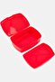Kids Boy Batman Sandwich Boxes With Inner Tray, Red - 3