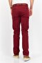 Men Regular Fit Solid Chino Pant, Maroon - 2