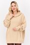 Women Sportswear Fit Training Hoodie, Beige