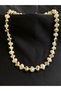 Heart Cut Enamel Baroque Pearl Necklace - 7