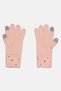 Women 1 Pair Embellished Gloves, Pink - 2