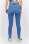 Women Skinny Fit Rip Stretchable Jeans, Light Blue - 4