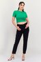 Women Slim Fit Corduroy Stretchable Jeans, Dark Navy - 2
