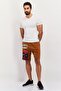Men Deadpool Basic Shorts, Brown - 4